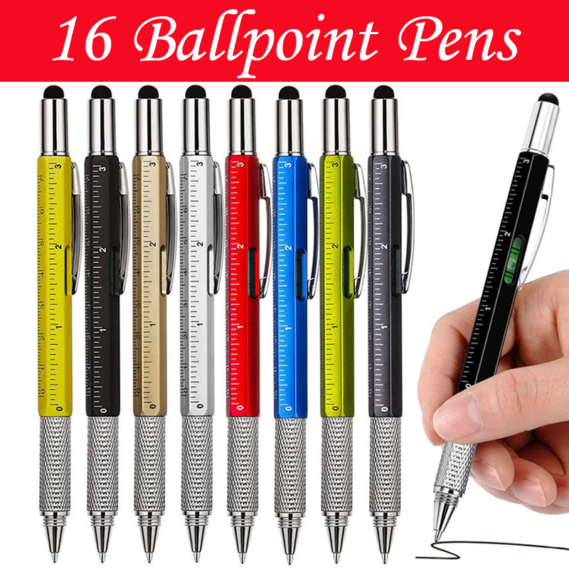 Cool Office Tech Gadgets - 16 stuks multitool balpennen cool gereedschap