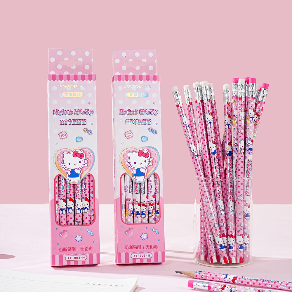 Office Tech Accessories - 12 Stuks Echte Sanrio Hello Kitty