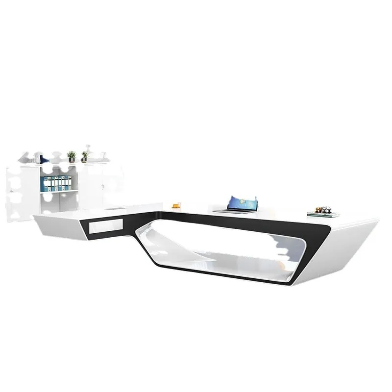 Office Management Technology - Designerverf president baas tafel eenvoudig modern