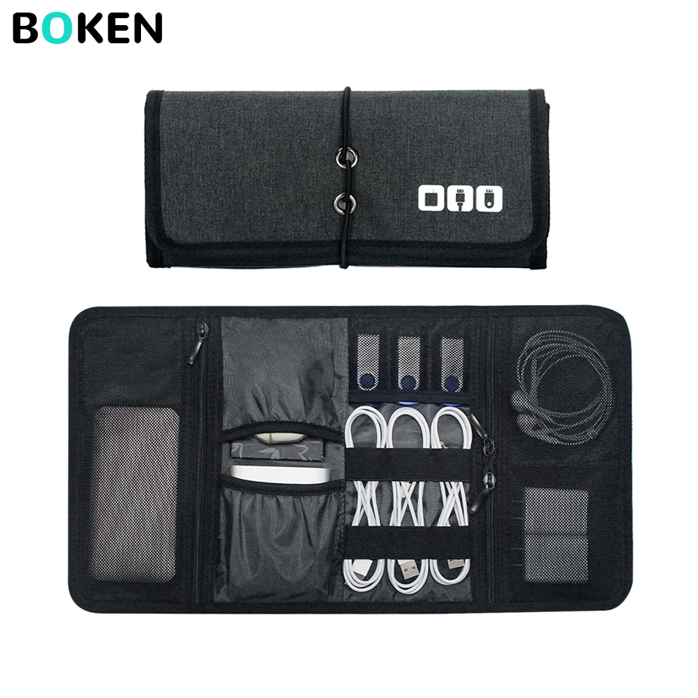 Office Tech Accessories - Tech Organizer Bag Kabelopbergtas Reistas voor