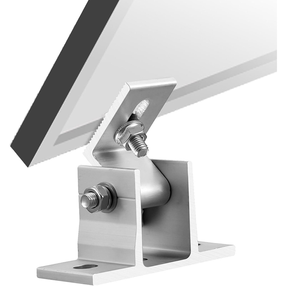 Flat Panel Mount Tilt - A74E-Verstelbare zonnepaneel-kantelbeugels Aluminium zonnepaneelmontage voor plat