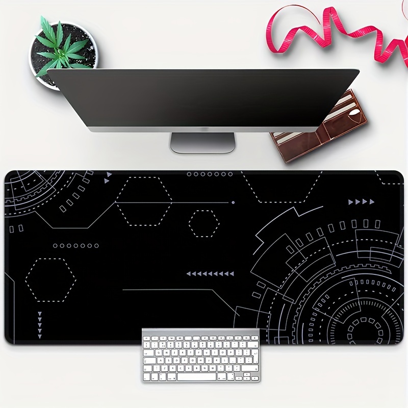 Office Tech Set Up - Tech Circuit Print Uitgebreide Bureaumat Duurzame