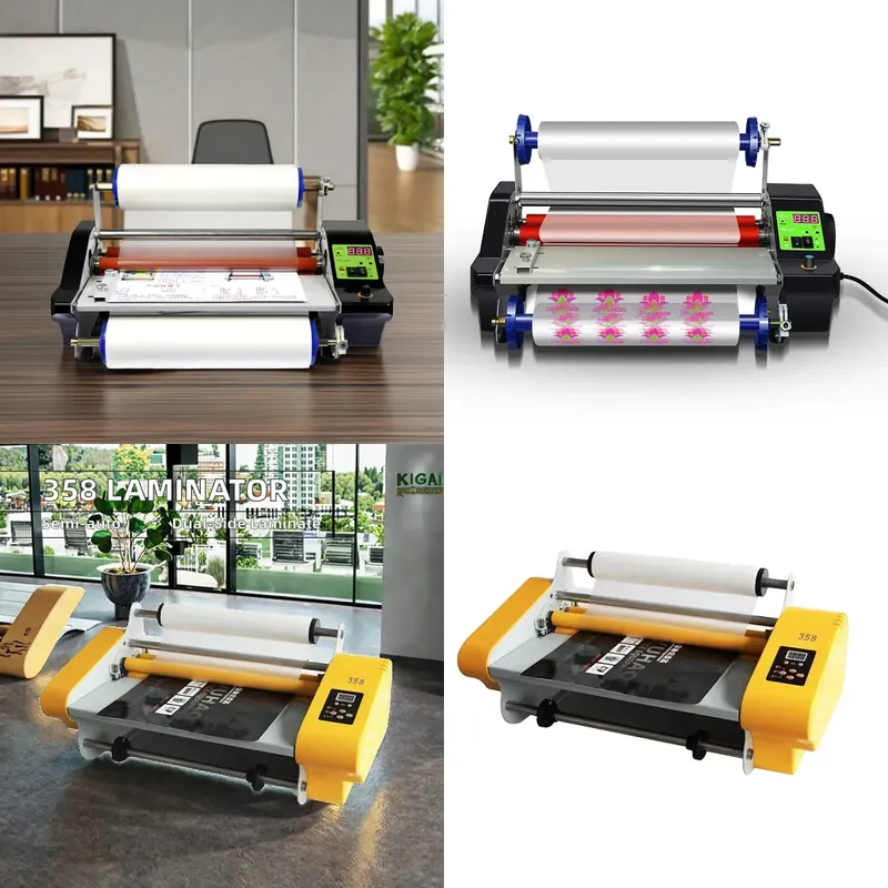 Laminator A3 Hot - CE-gecertificeerde, populaire, dubbelzijdige, snelheidsinstelbare, handmatige A2