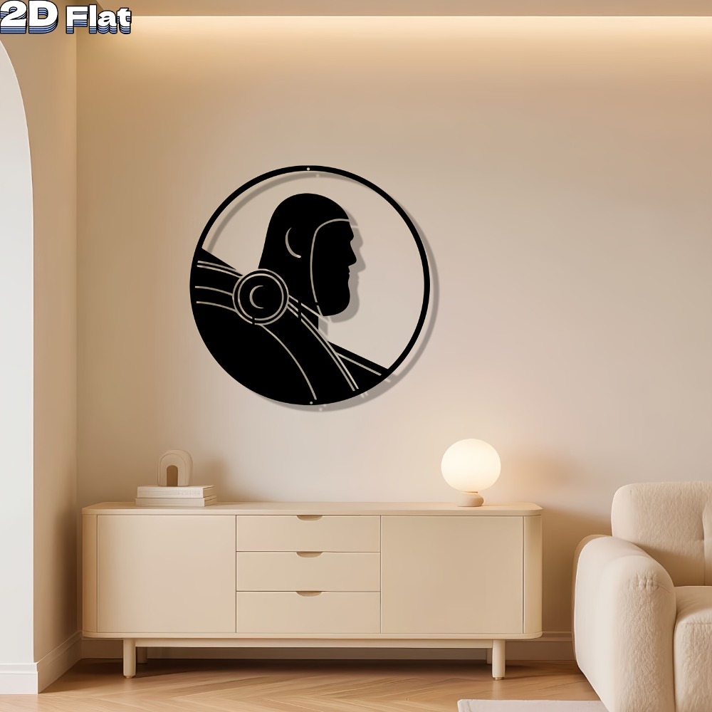 1 stuk moderne robot aluminium - Tech Office Wall recensie en prijs