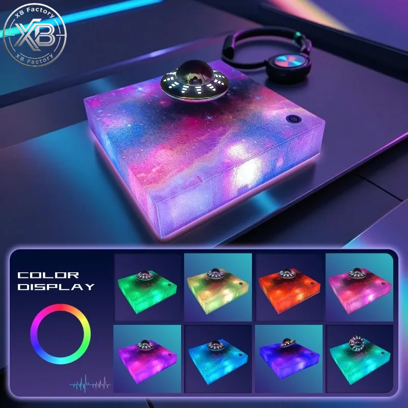 Zwevende UFO-lamp, 360 graden  - Cool Office Tech Gadgets recensie en prijs