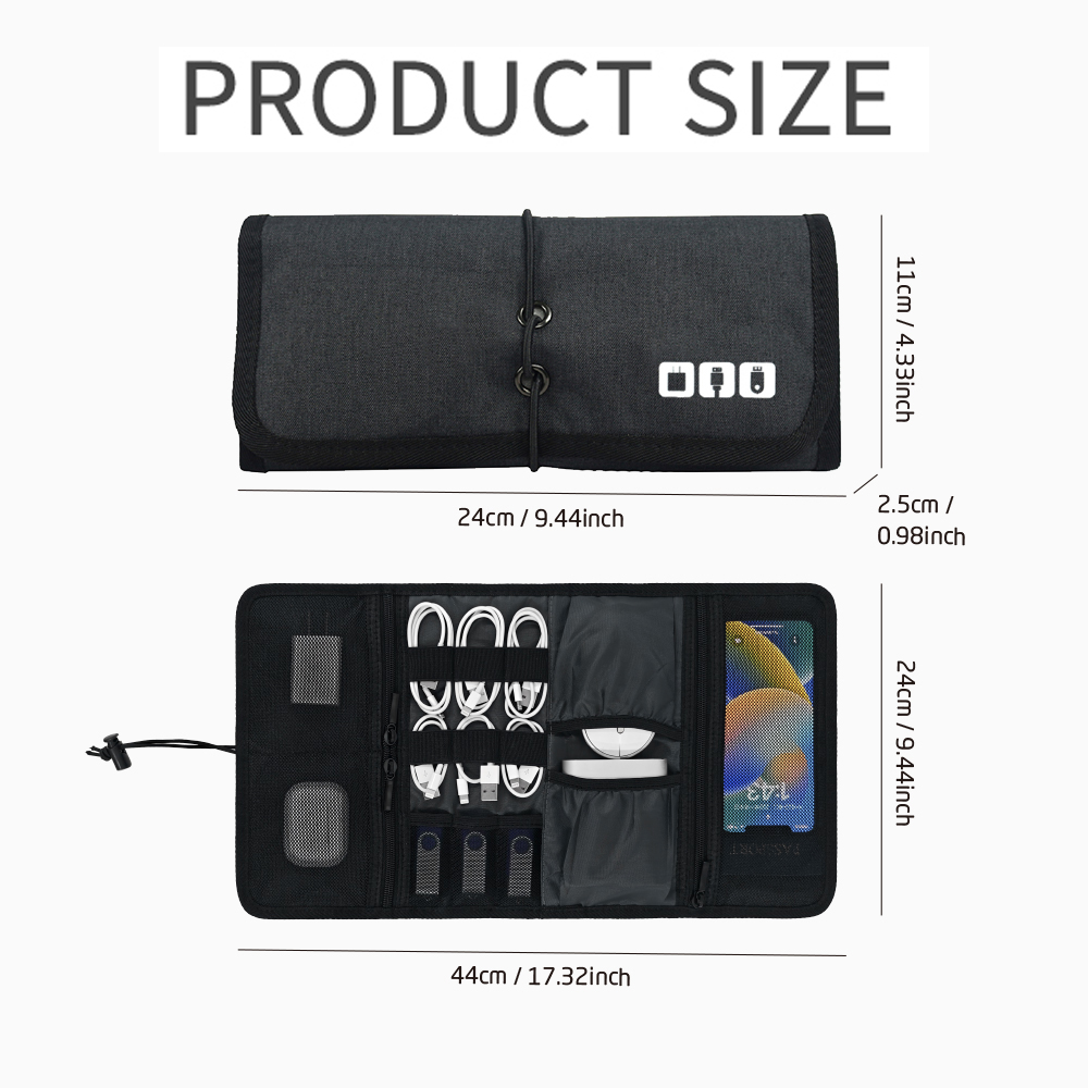 Tech Organizer Bag Kabelopberg - Office Tech Accessories recensie en prijs