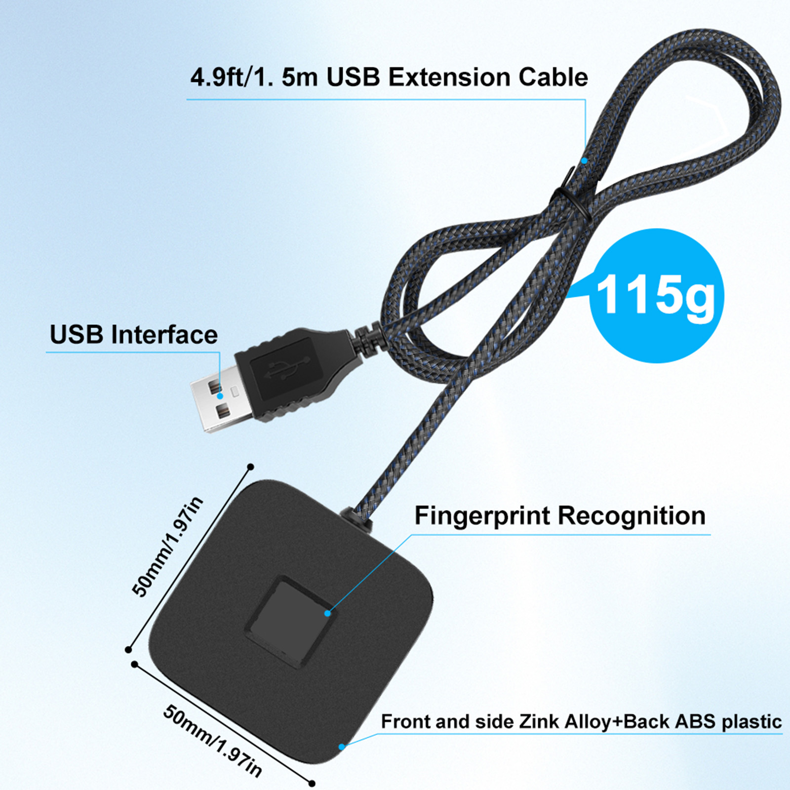 Voor Windows Hello Vingerafdru - Fingerprint Reader Usb recensie en prijs