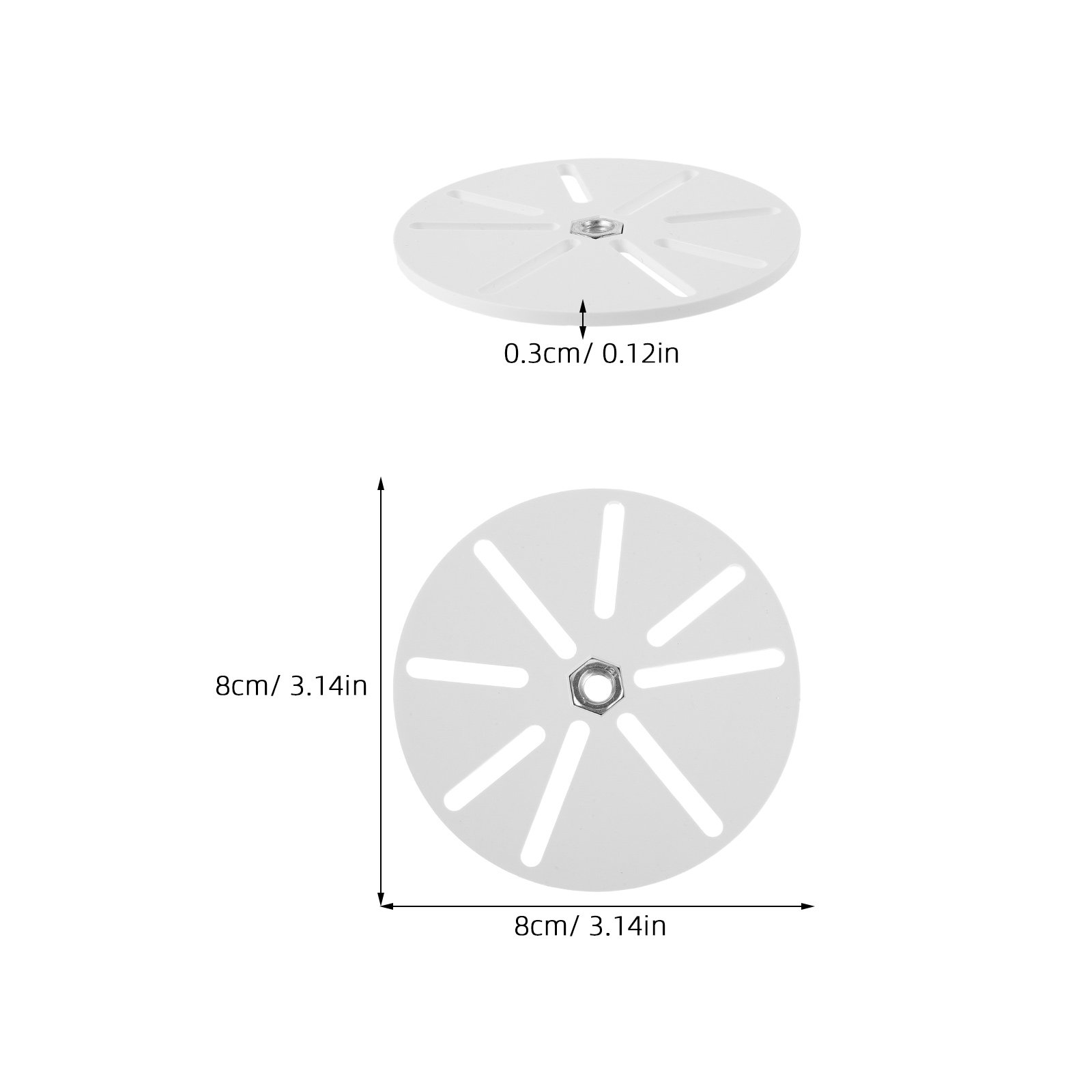 Premium ronde plaatmontagebeug - Flat Panel Mount Tilt recensie en prijs