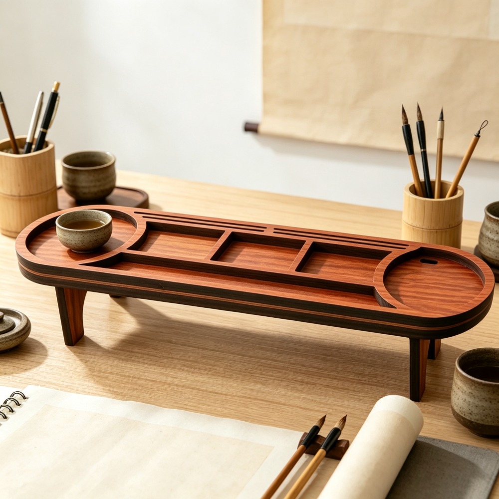 Houten bureau-organizer met te - Office Tech Accessories recensie en prijs