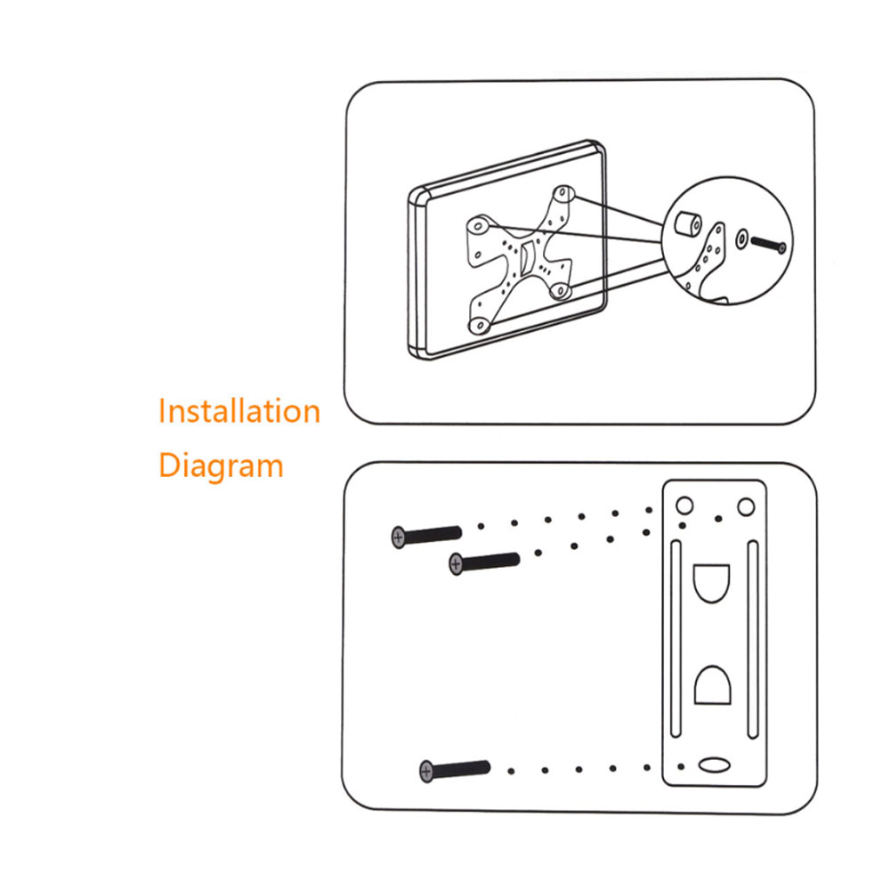 TV Muurbeugel Flat Panel TV Fr - Flat Panel Mount Tilt recensie en prijs