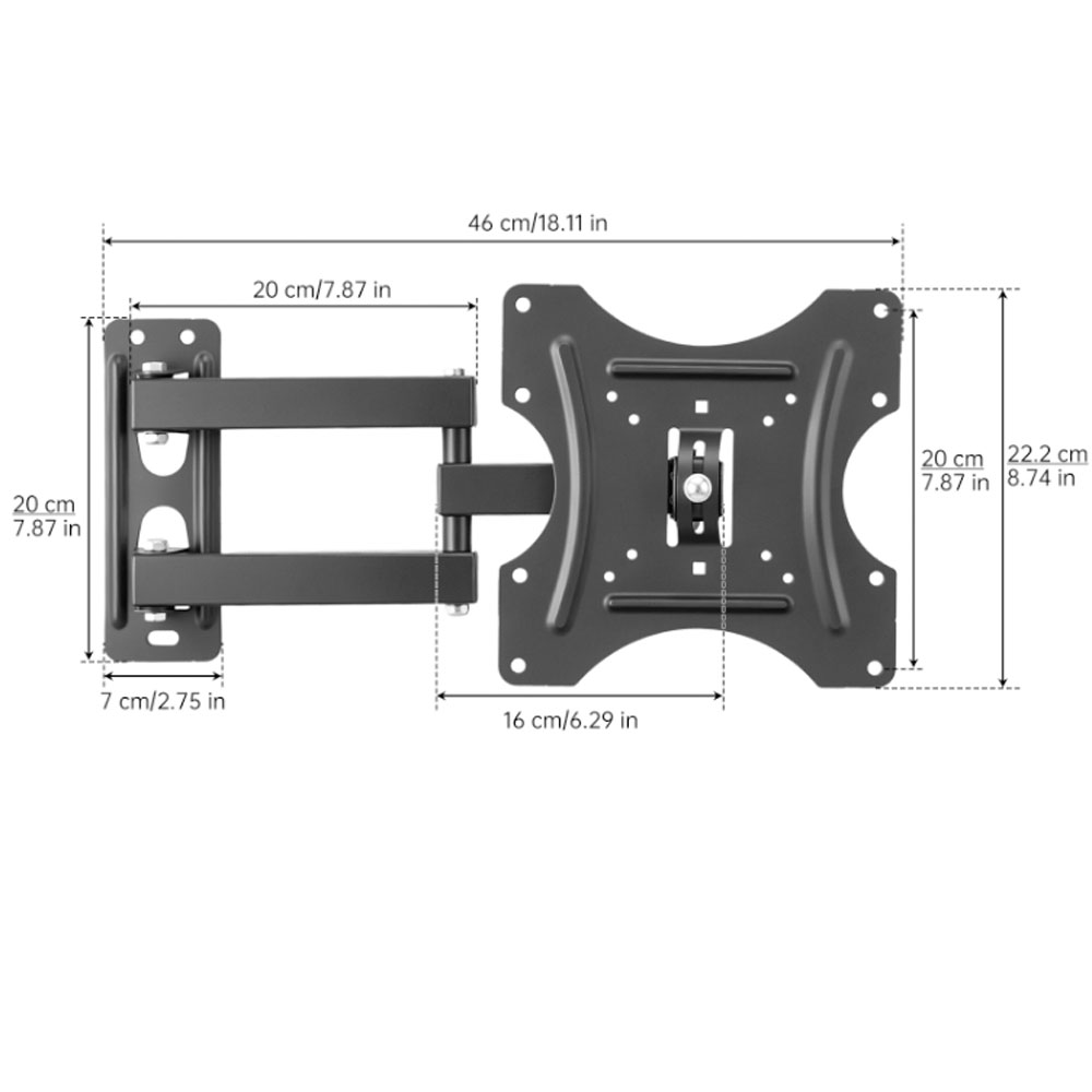 TV Muurbeugel Flat Panel TV Fr - Flat Panel Mount Tilt recensie en prijs