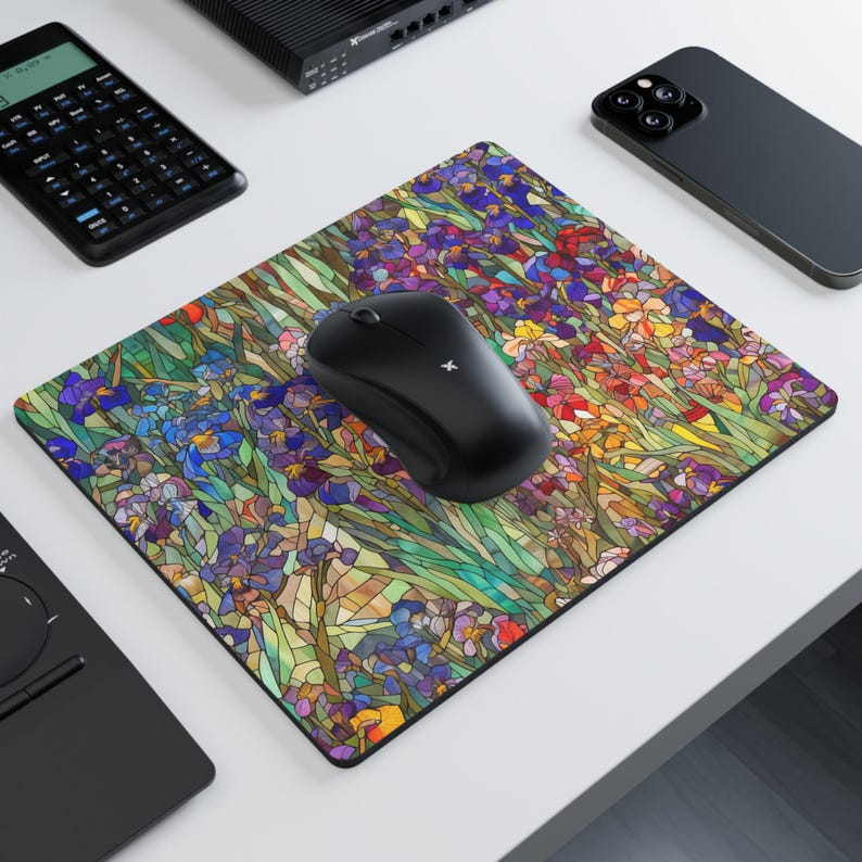 Bloemenmozaïek Muismat Kleurri - Office Tech Set Up recensie en prijs