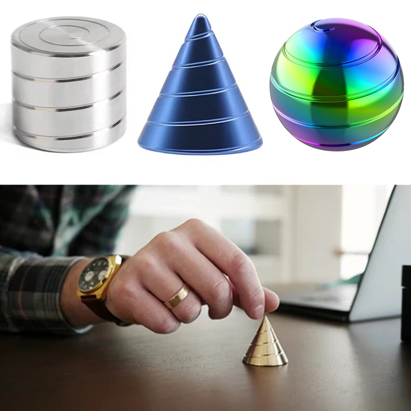 Kinetische draaiende bureauspe - Cool Office Tech Gadgets recensie en prijs